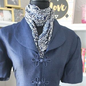 Navy Blue 2pc Suit